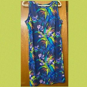 Columbia Chill River Tank Dress w/ Pockets! Lg